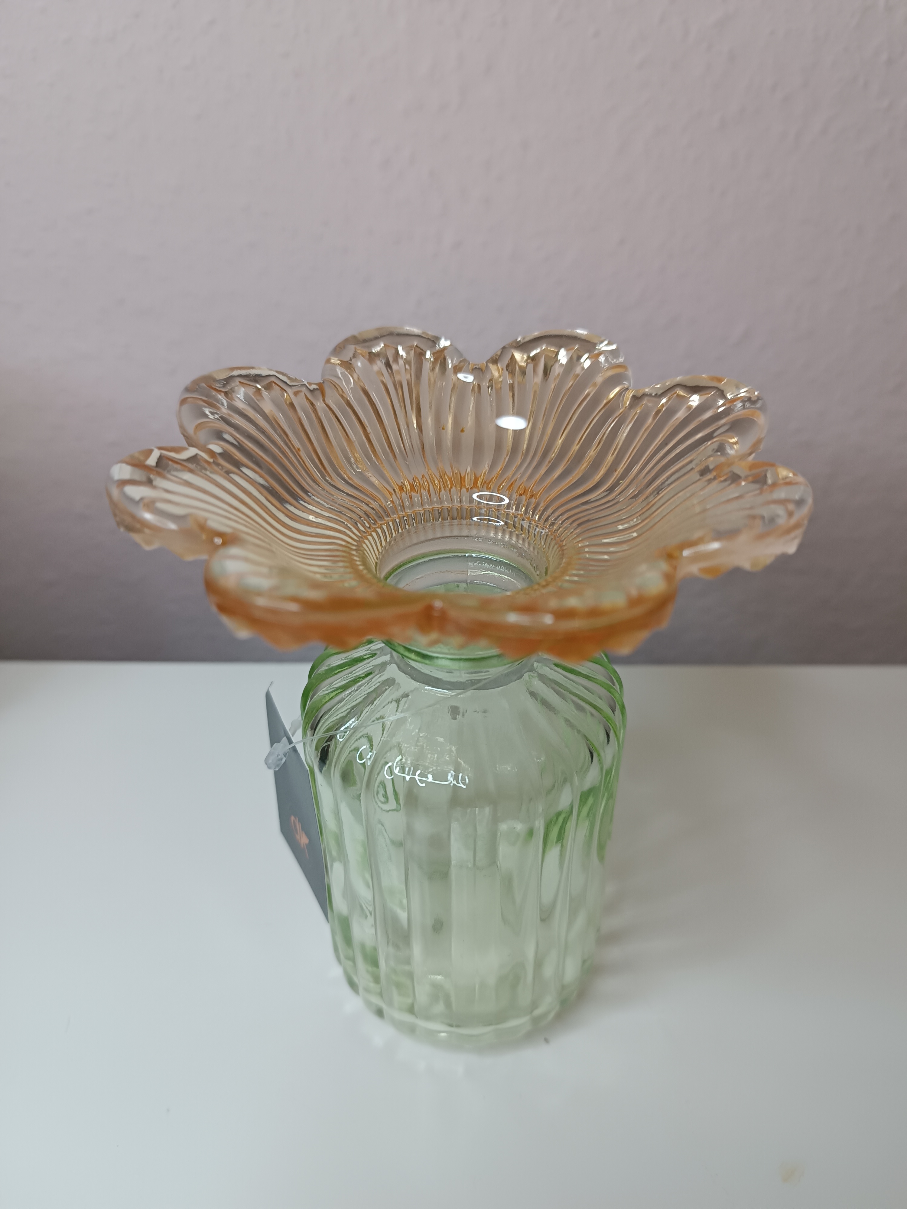 vaas bloem oranje