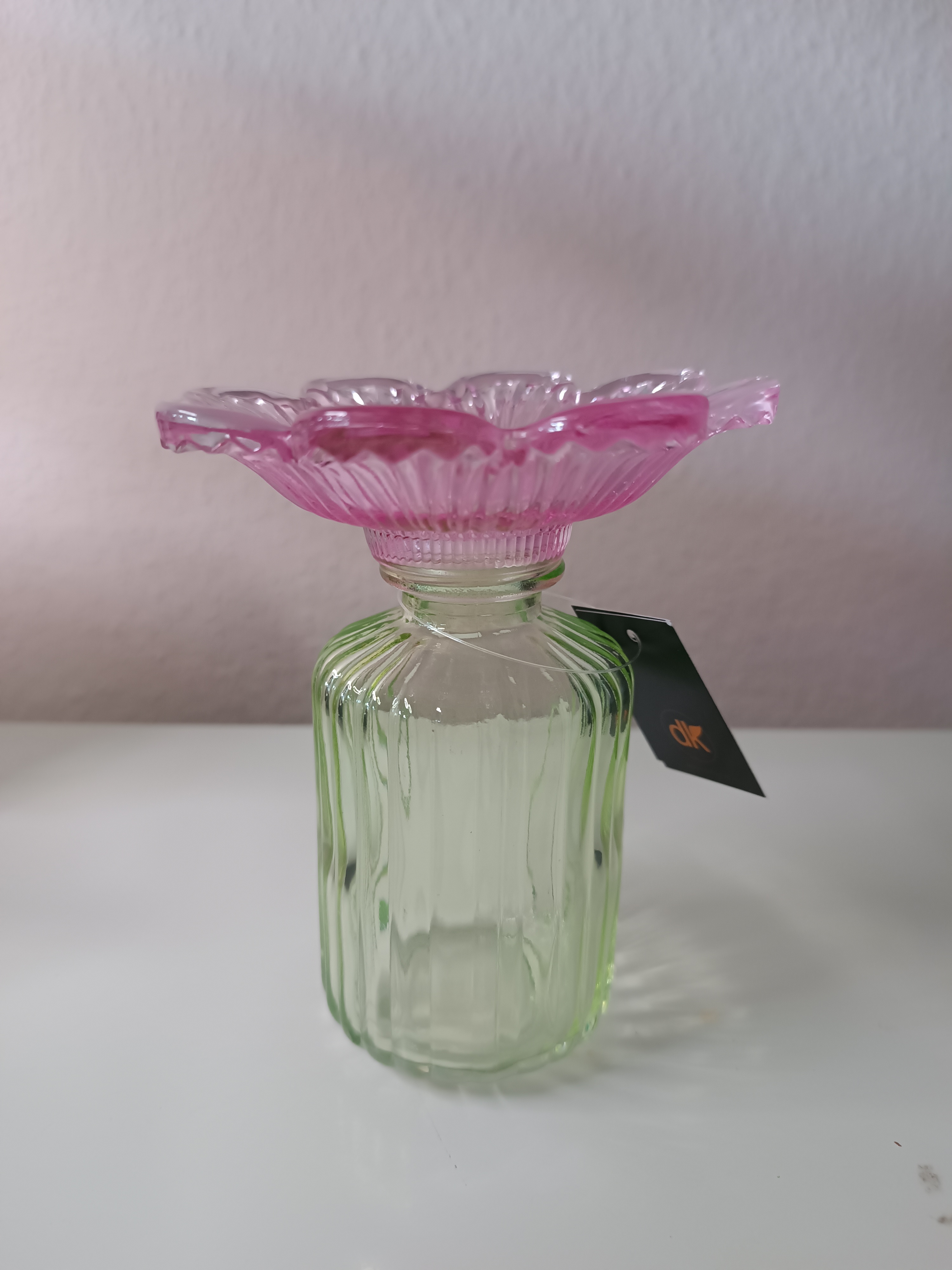 vaas bloem roze
