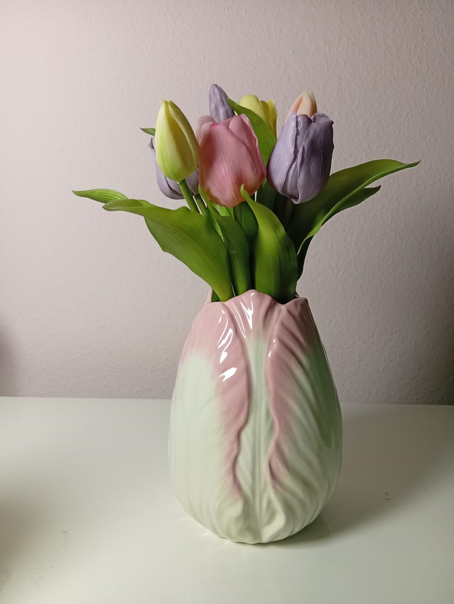 roze vaas