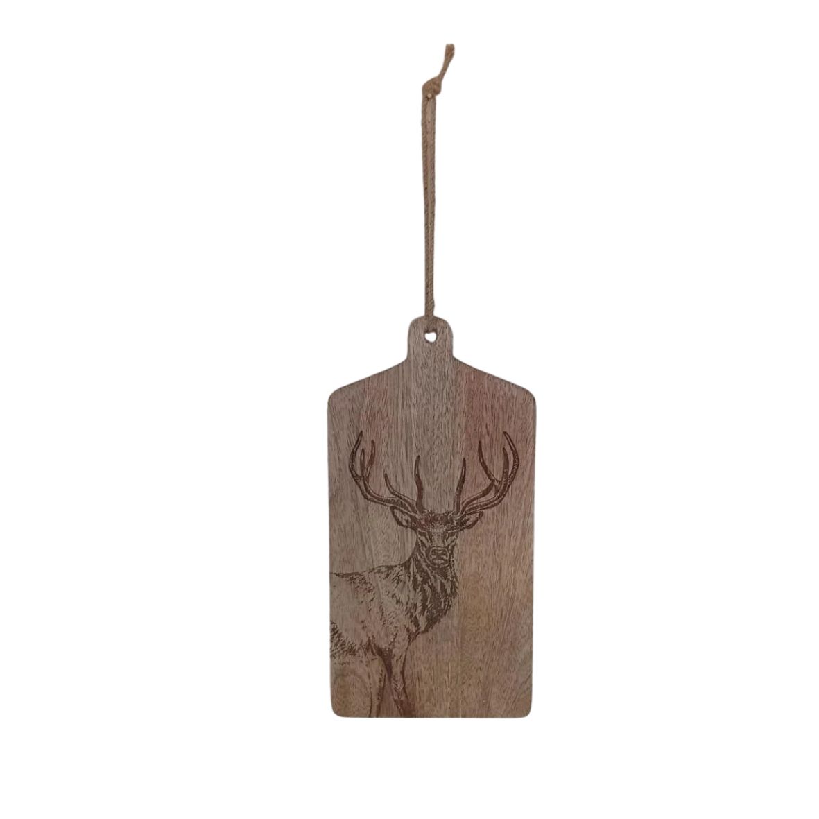 Decoratieve plank met hert