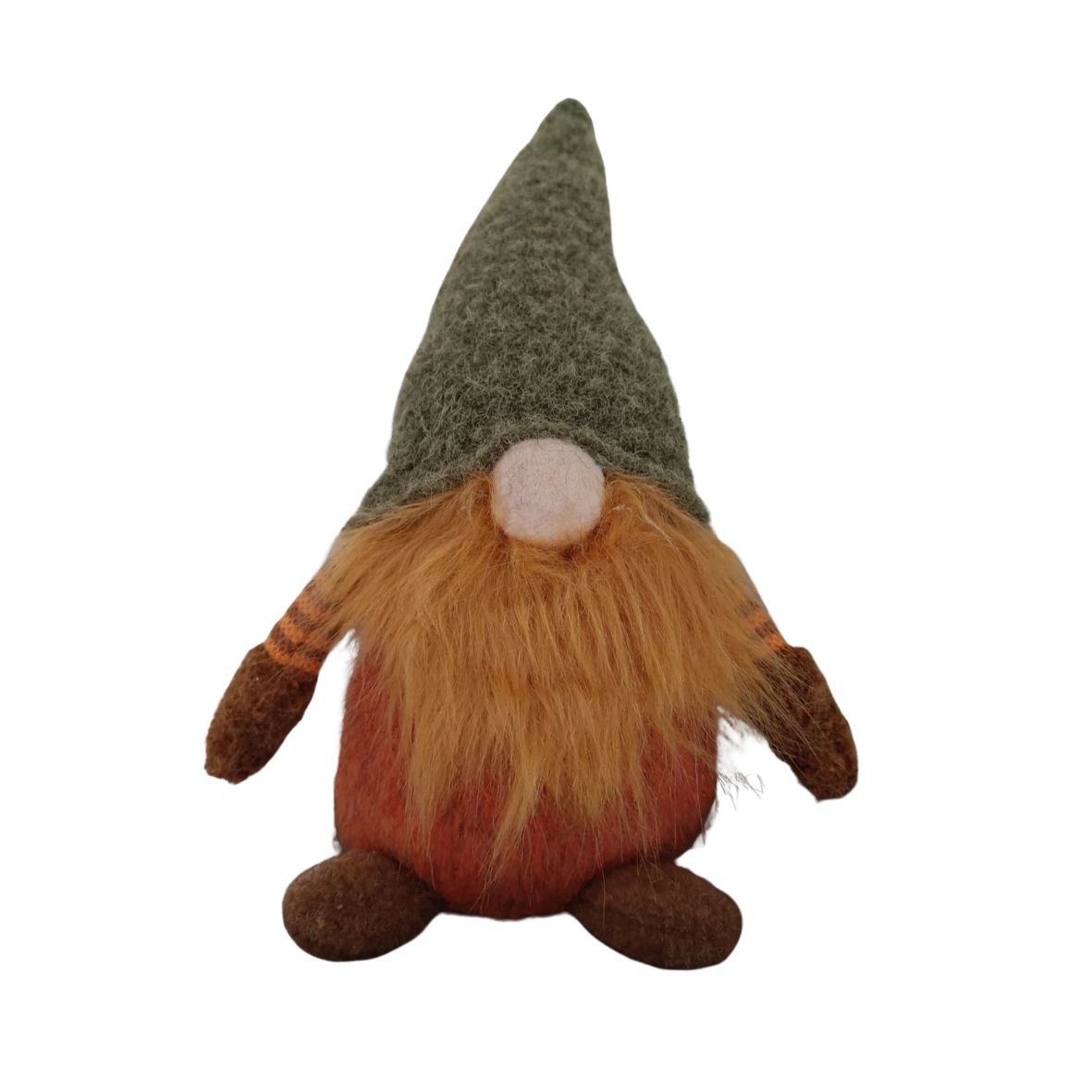Decoratieve gnoom met groene muts – 30 cm