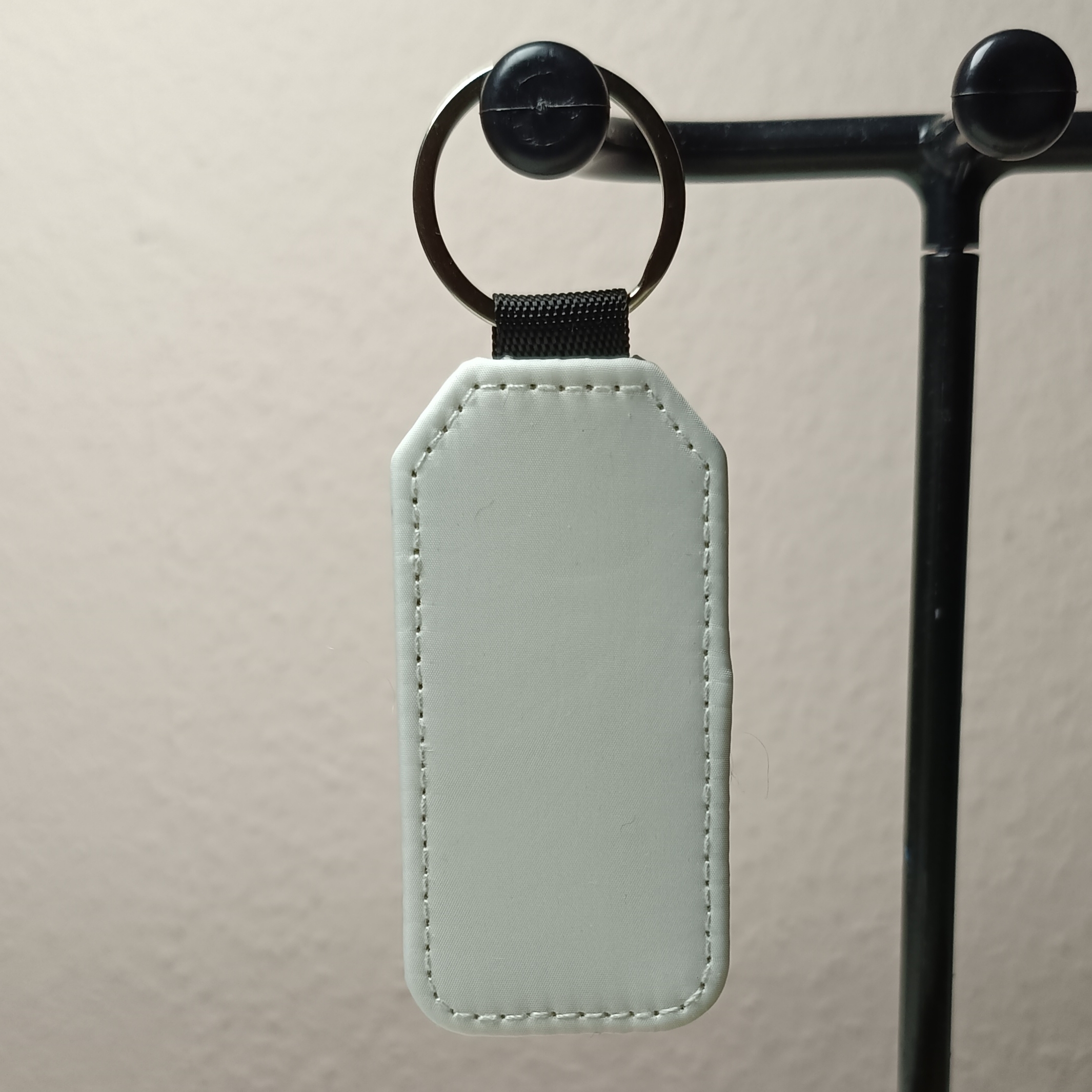Gepersonaliseerde Fotosleutelhanger Langwerpig Dubbelzijdig | Eigen Foto