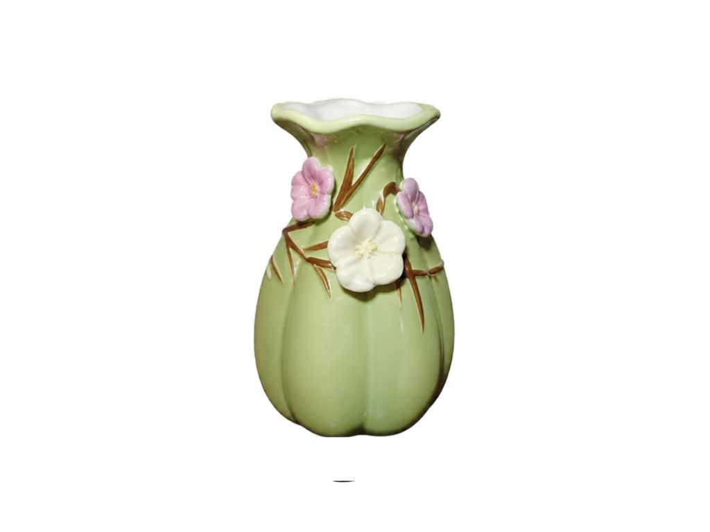 Vaas bloemen 3D bloemetjes en siersels