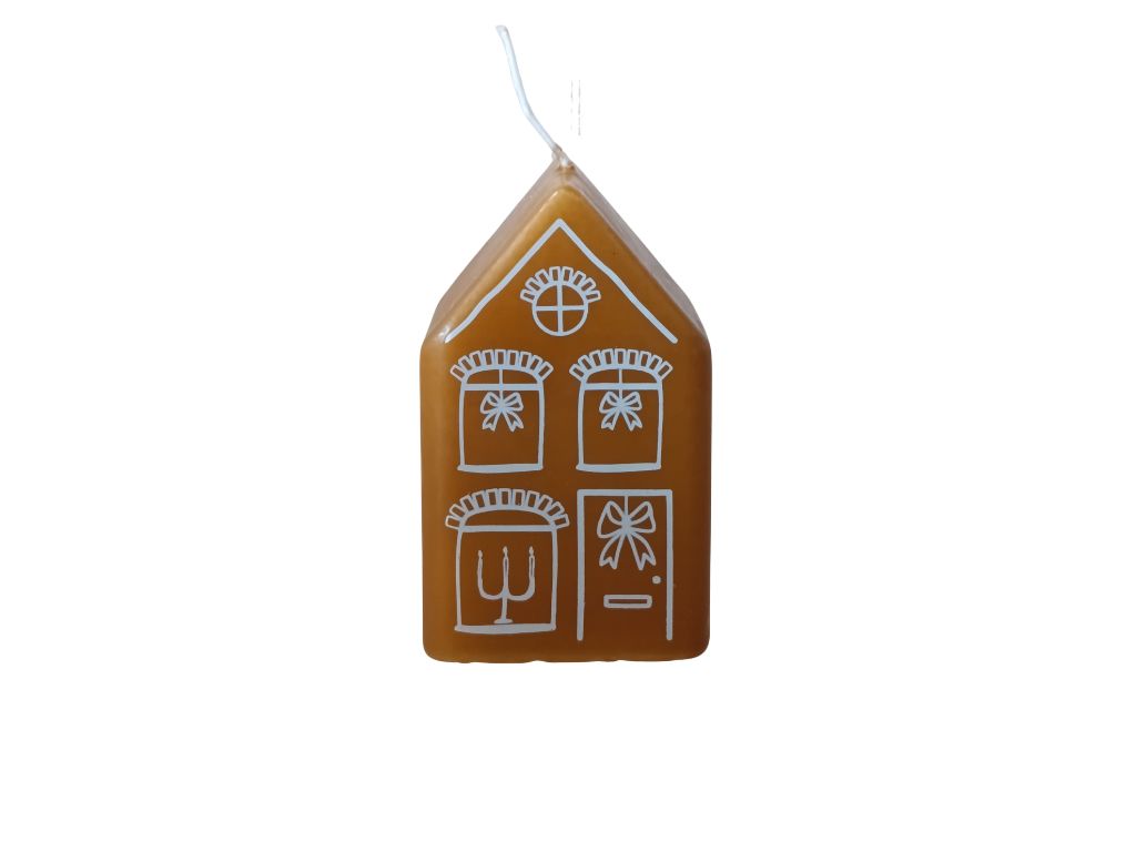 Kaars huisje