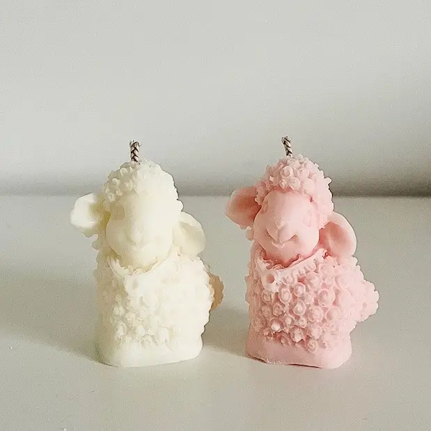 kaars met schaap