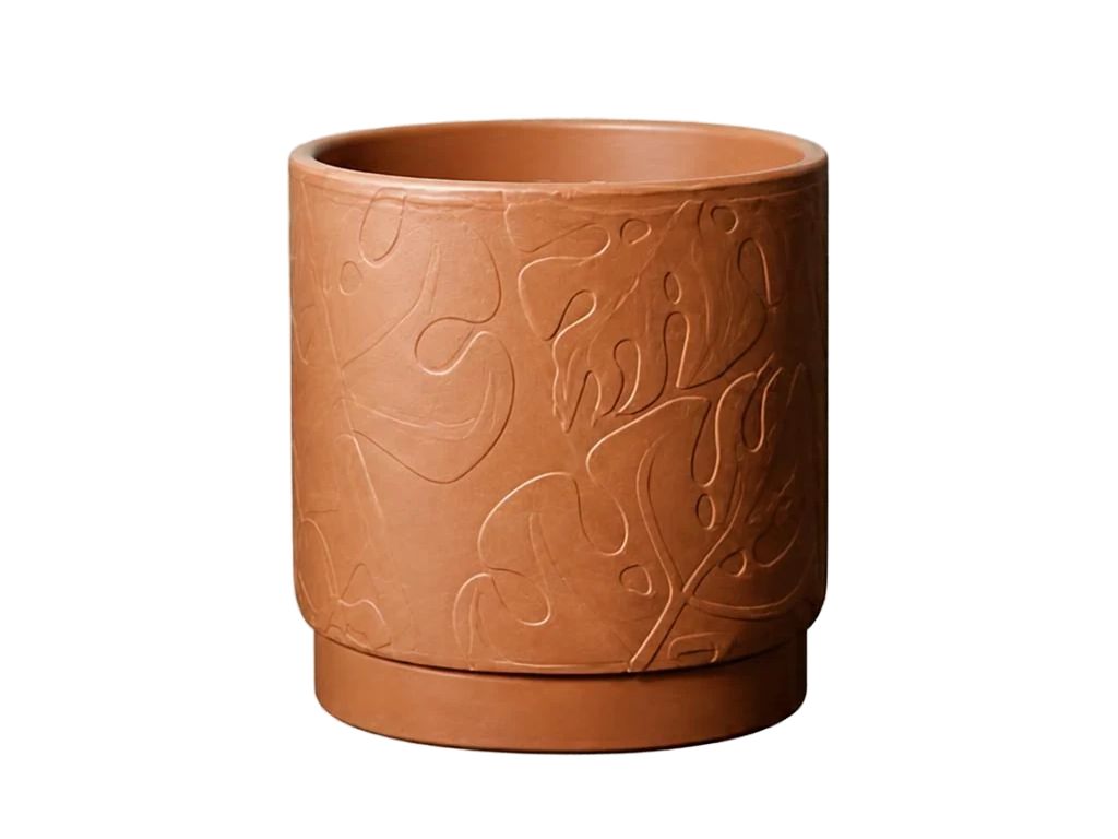 Monstera bloempot terracotta