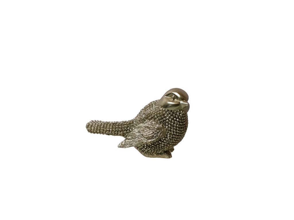 decoratief vogeltje in goud